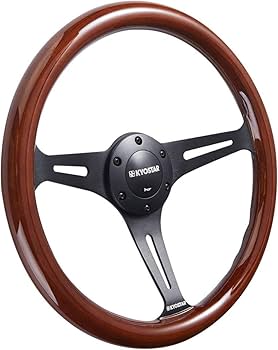 O·B·A　ウッドステアリング 3本スポーク(当時物) Yahoo!オークション - 35Φ 3本スポーク 旧車 当時物 ハンドル